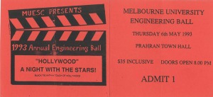 Eng Ball 1993 Invite